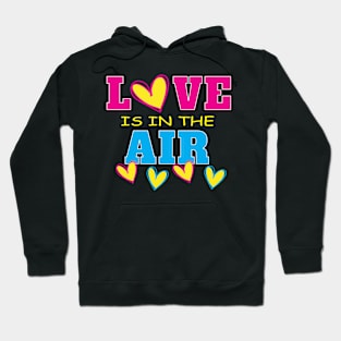 Happy Couples Singles Valentine Love Is in the Air Hoodie